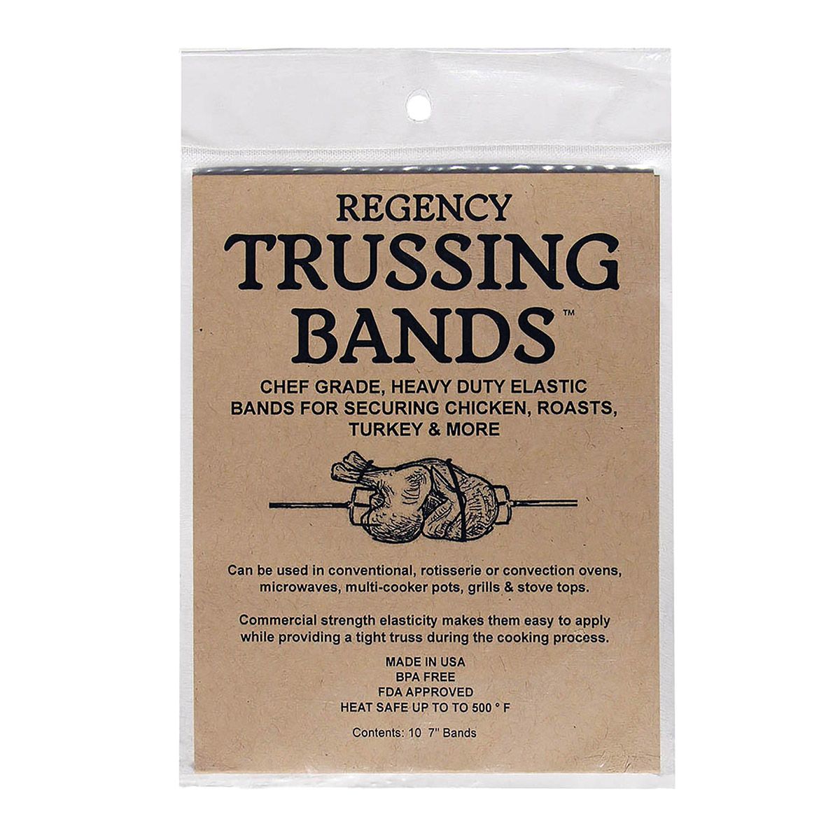 Elastic Trussing Bands S/10