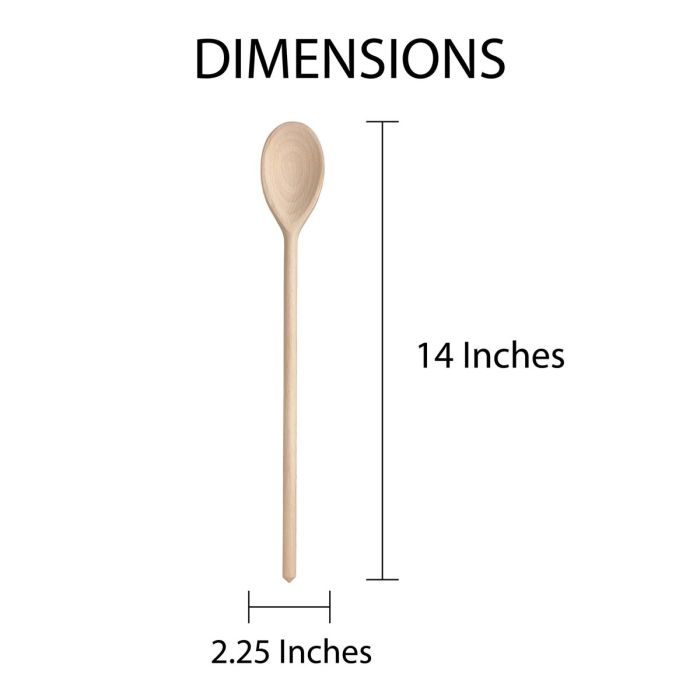 Beechwood 14" Spoon