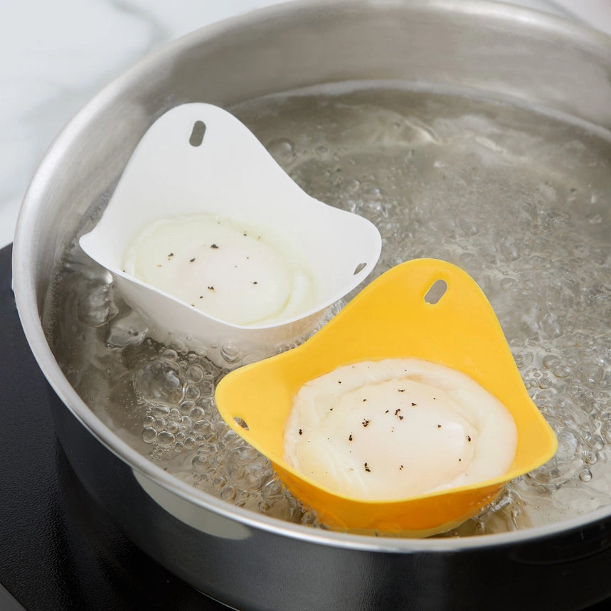 S/2 Silicone Poaching Cups