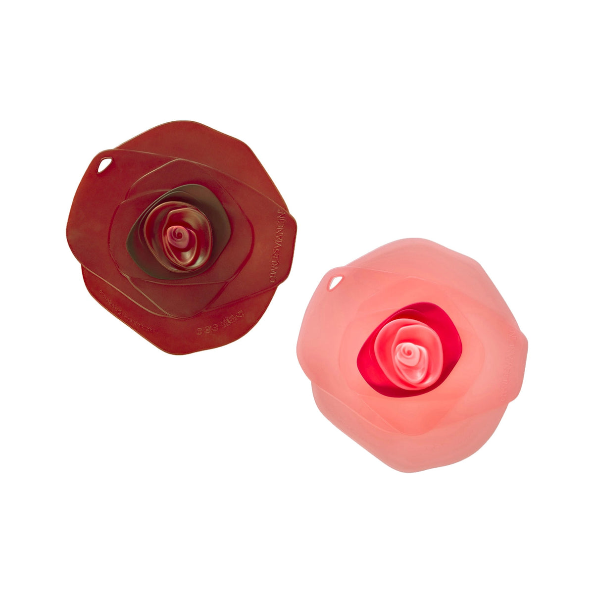 Rose Drink Covers S/2
