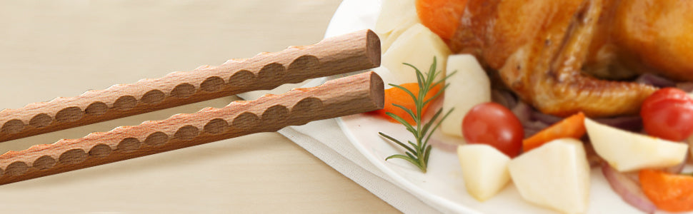 Beech Wood Cooking Chopsticks