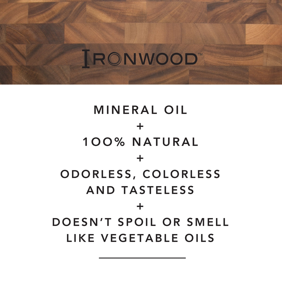 Ironwood Butcher Block Oil 16oz