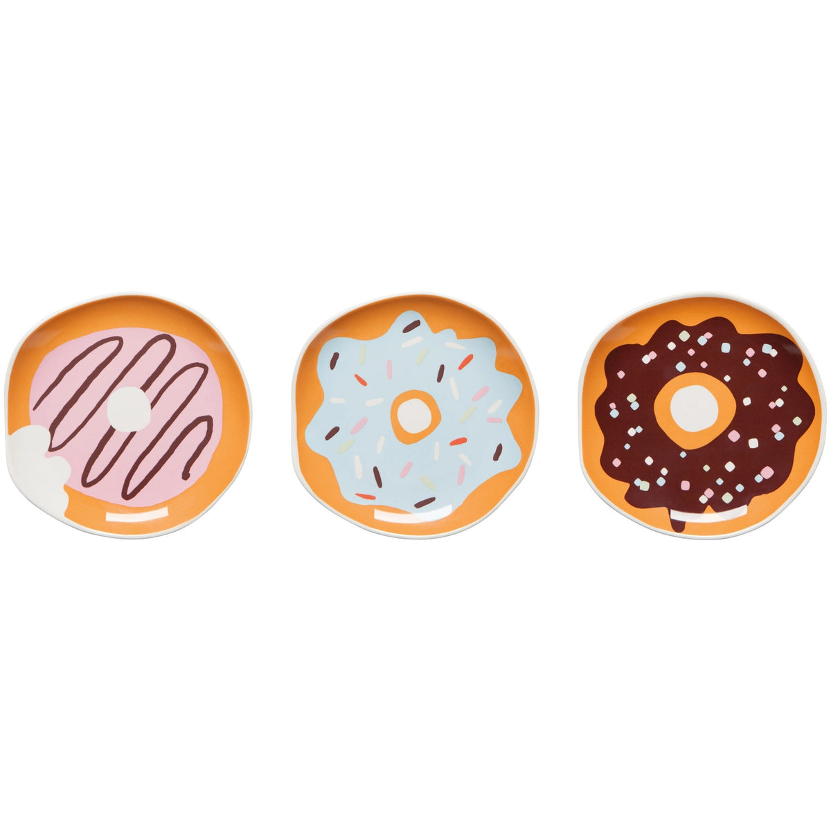 Dishes S/3 Donuts