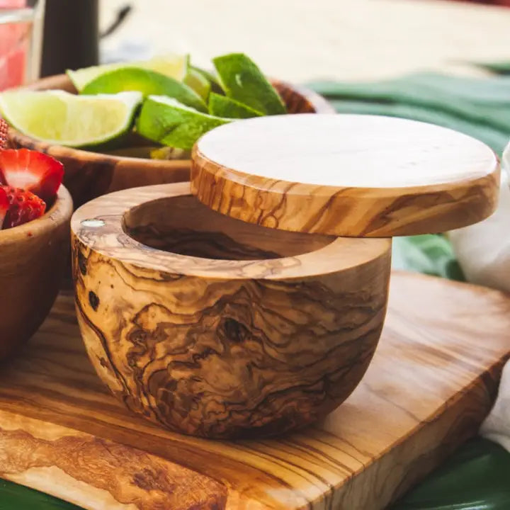 Olive Wood Salt Cellar