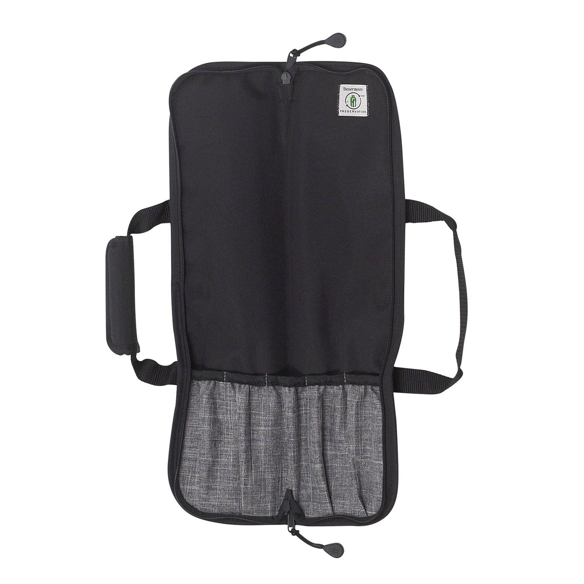 Preservation Knife Roll, Black, 5 Pocket