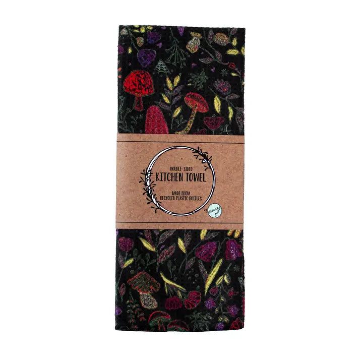 Flora and Fungi | Two Sided Waffle Towels