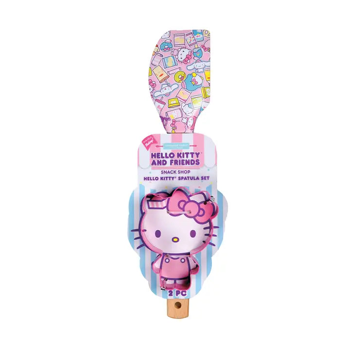 Hello Kitty 2pc Cookie Cutter Spatula Set