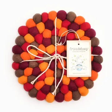 Eco Trivet Falling Leaves