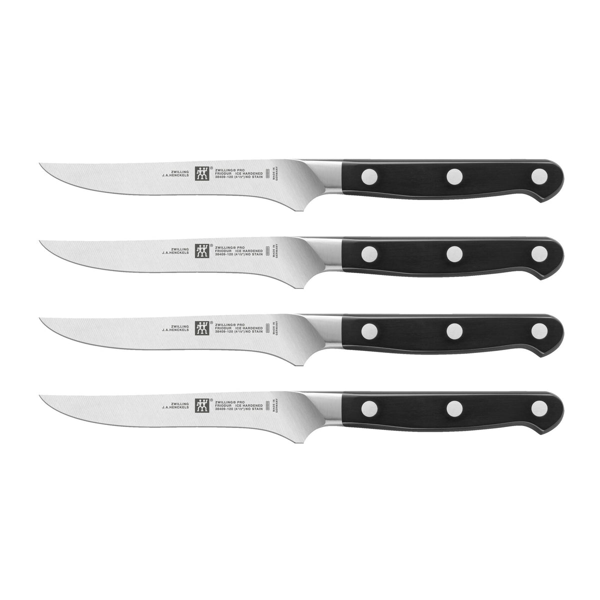 4.5" Pro S/4 Steak Knives, Straight Edge