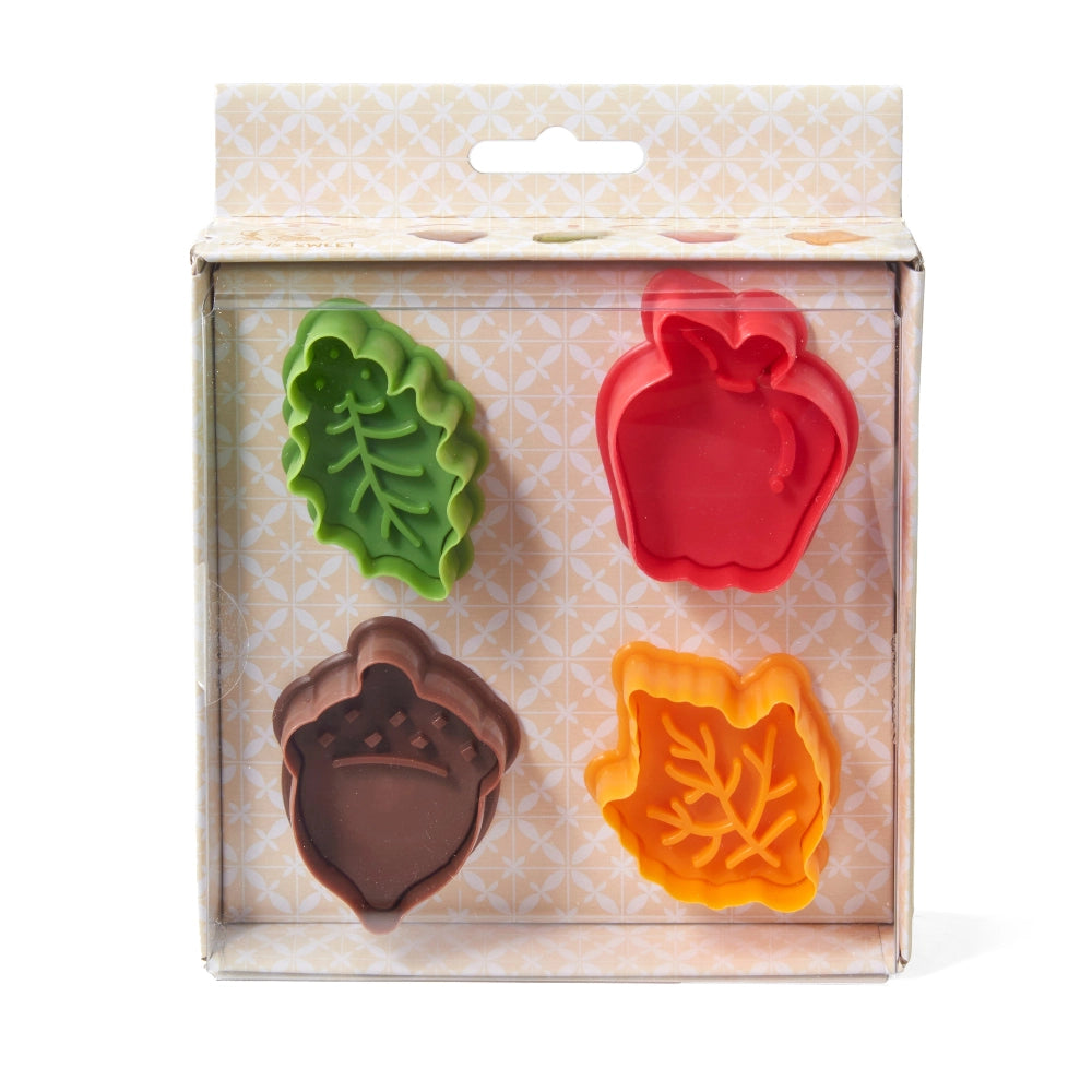 Pie Crust Cutters Fall, Set of 4
