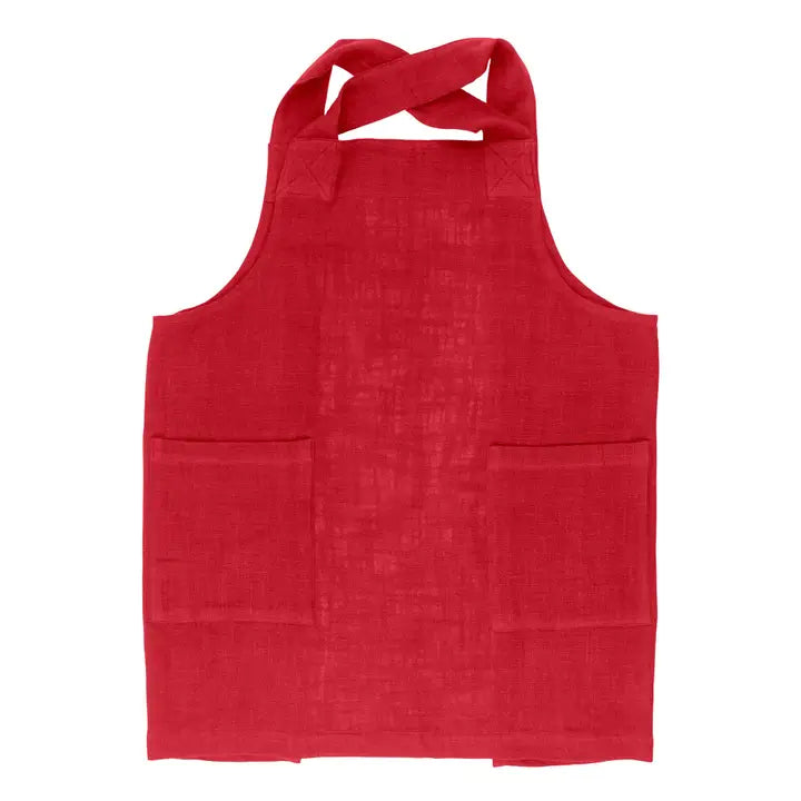 Red 42x30 Mrs A Cotton Baker’s Smock Apron