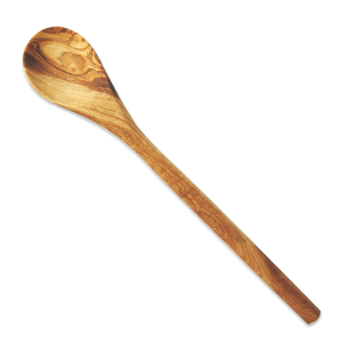 Olive Wood 11.8" Round Cooking Spoon