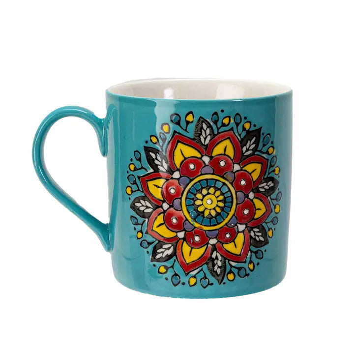 Mandala 11oz Vishuddha Seven Chakra Mug