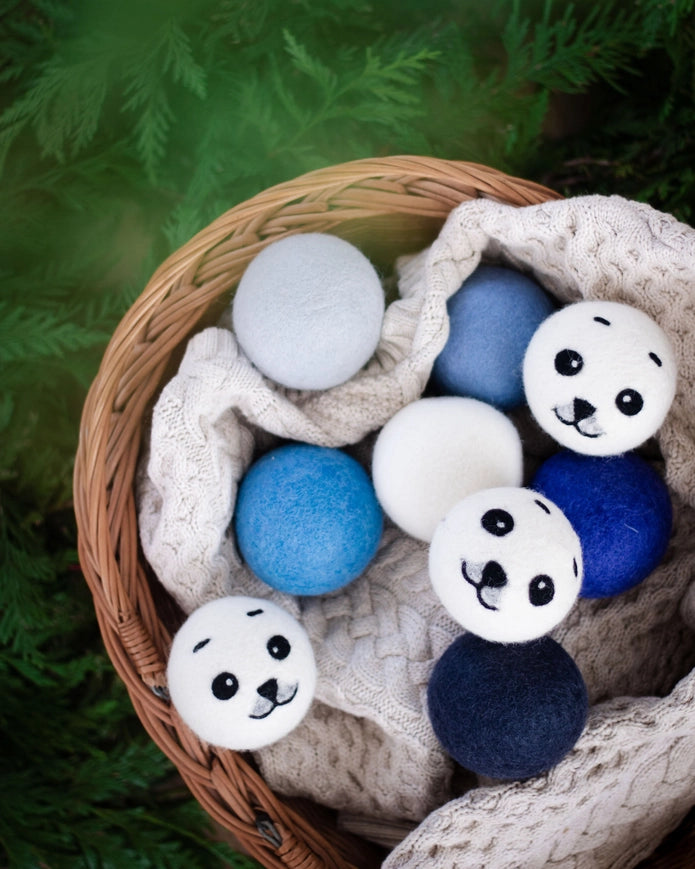 Dryer Ball Baby Seal