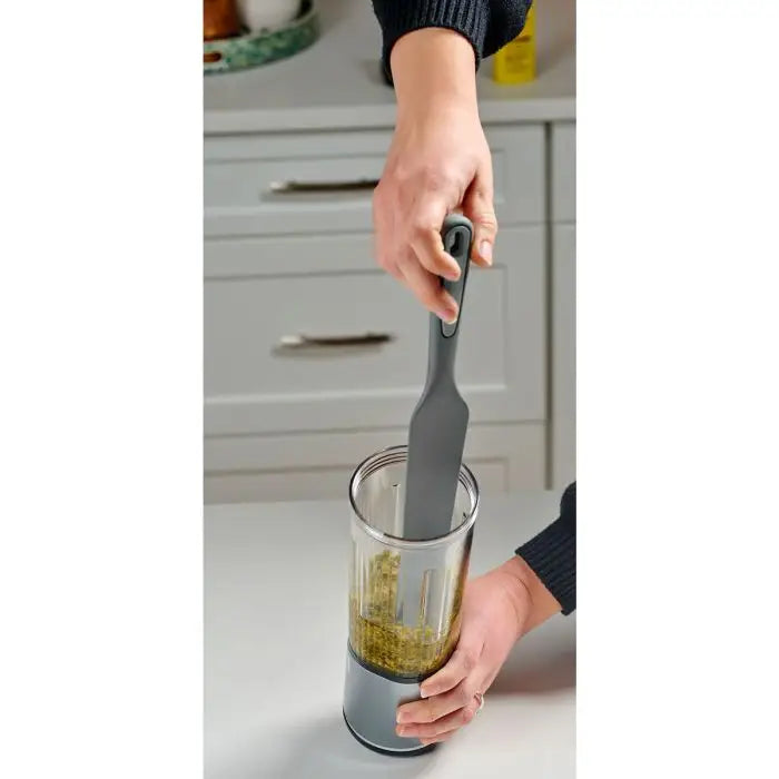 Grey Silicone Blender Spatula