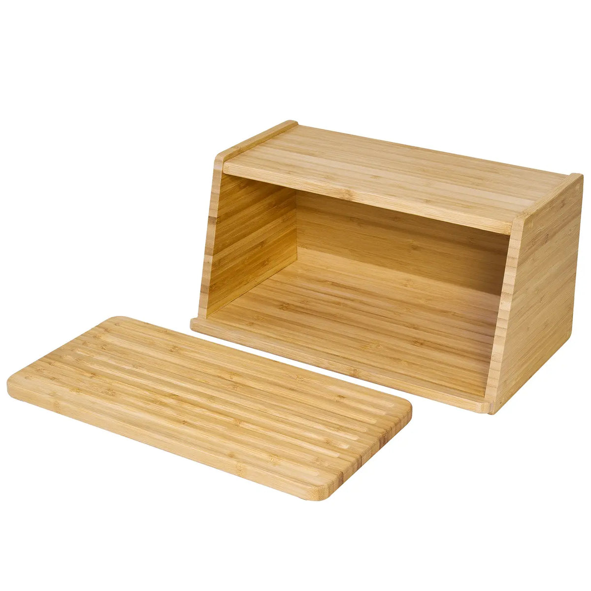 Crumb Catcher Bread Box w/ Removable Cutting Board Door