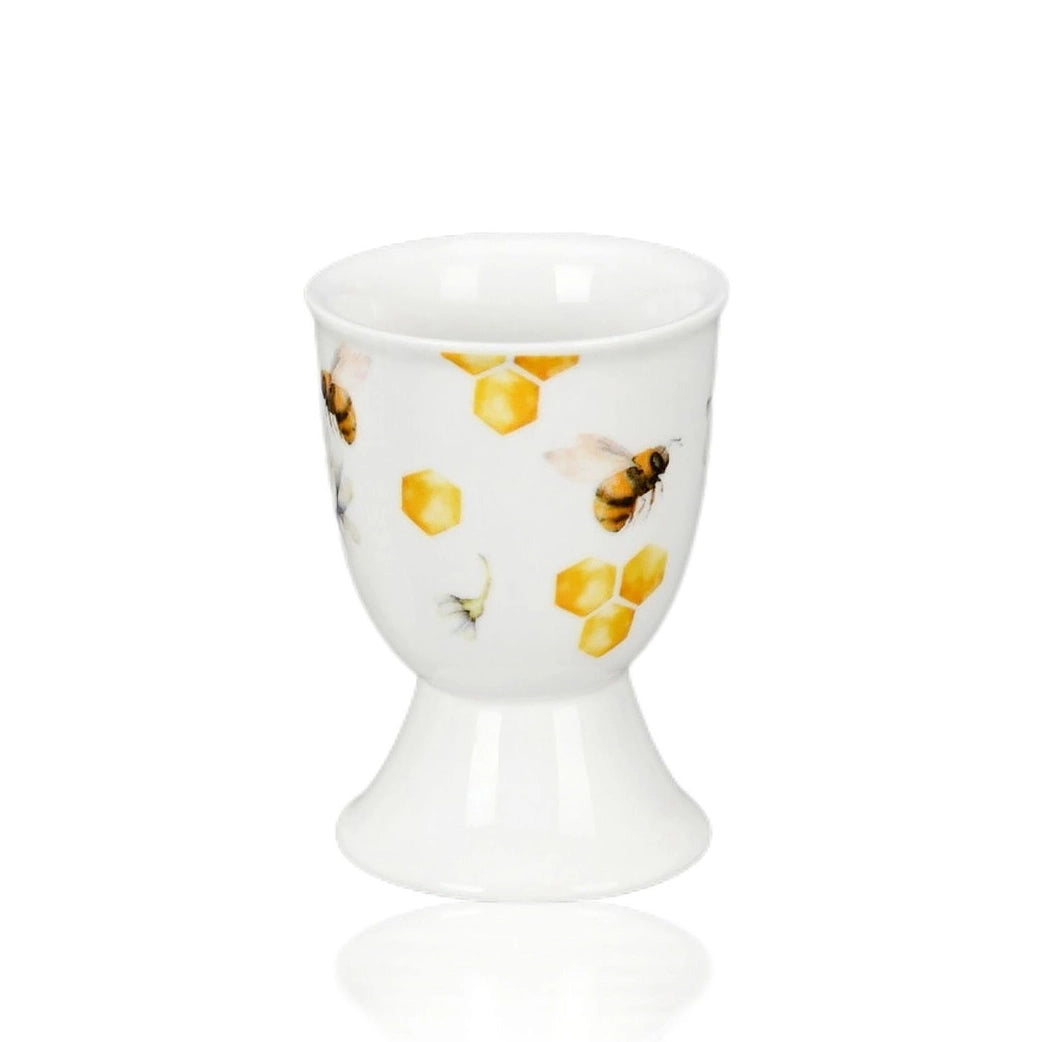 Tea and Honey Porcelain Egg Cup, Individual