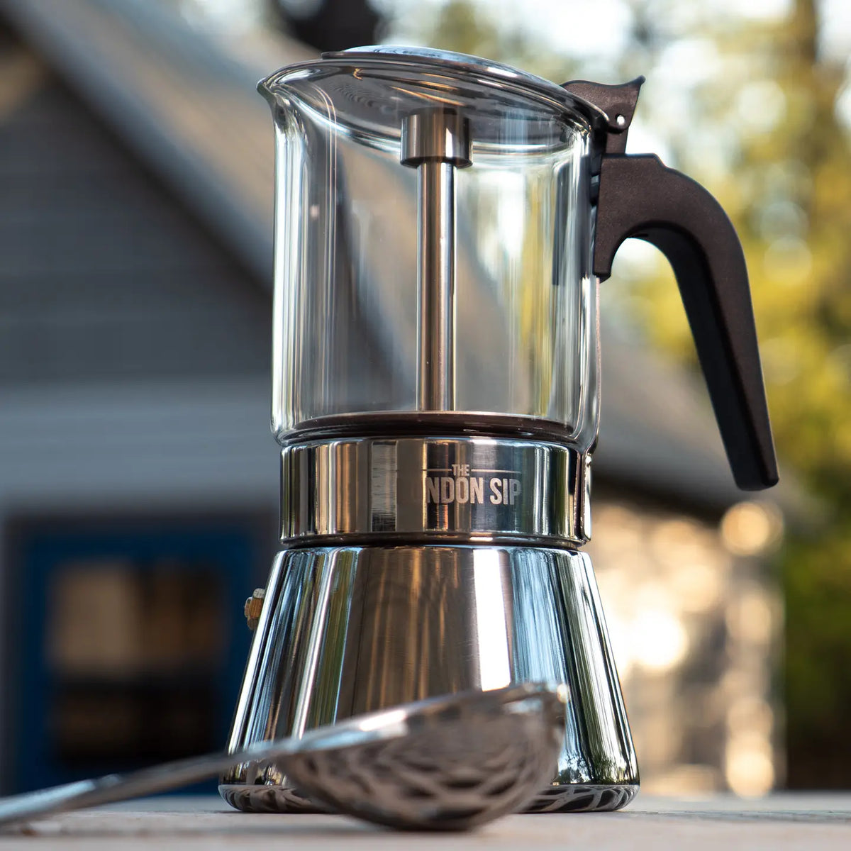 6C London Sip Glass Espresso Maker