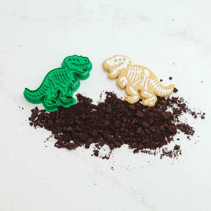 Fossil Fun 6pc Cookie Cutter Stamp Set