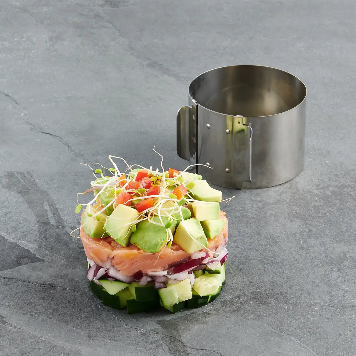 Adjustable Food Ring, Catcora