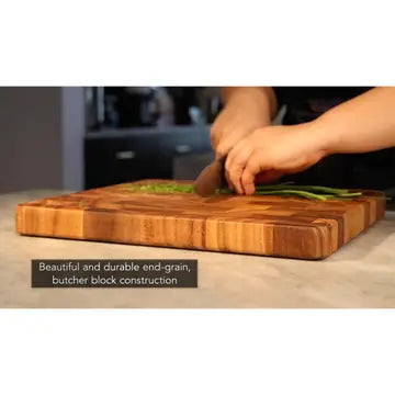 14"x20"x1.25" IW End Grain Large Prep Station No Channel