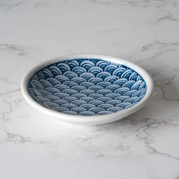Seigaiha Waves 3.75" Sauce Dish