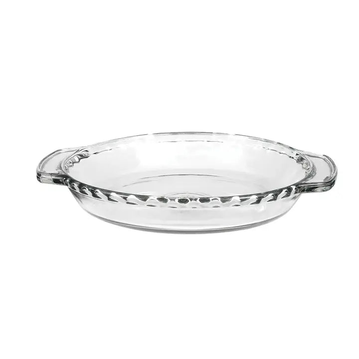 9.5" Oven Basics Deep Pie Plate Glass