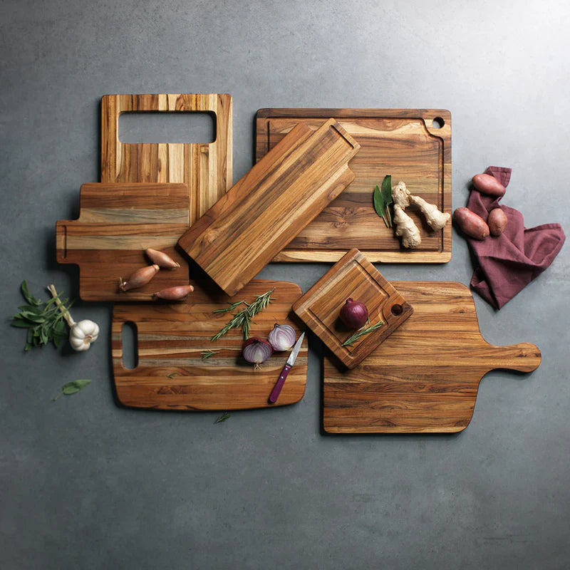 Edge Grain 16x12 Marine Cutting Board w/Corner Hole
