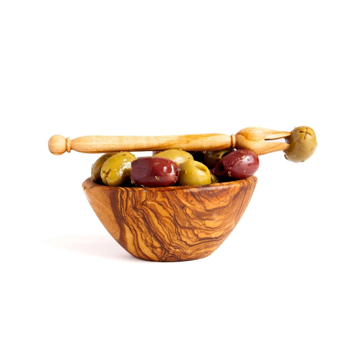 Olive Wood Pickle Fork