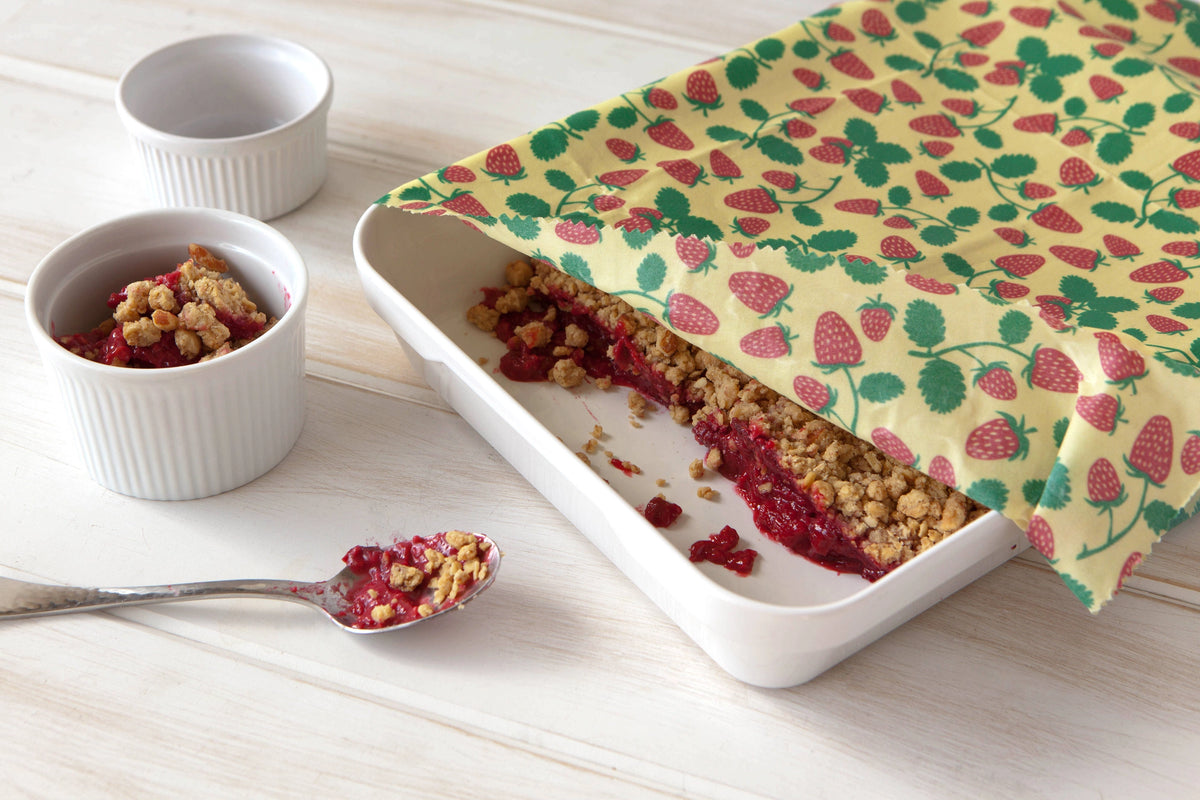 Berries and Fruit Extra Large Beeswax Wrap