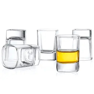 S/6 City Heavy Shot Glasses