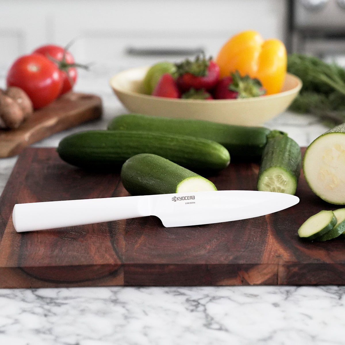Innovationwhite, 4.5" Ceramic Utility Knife, White