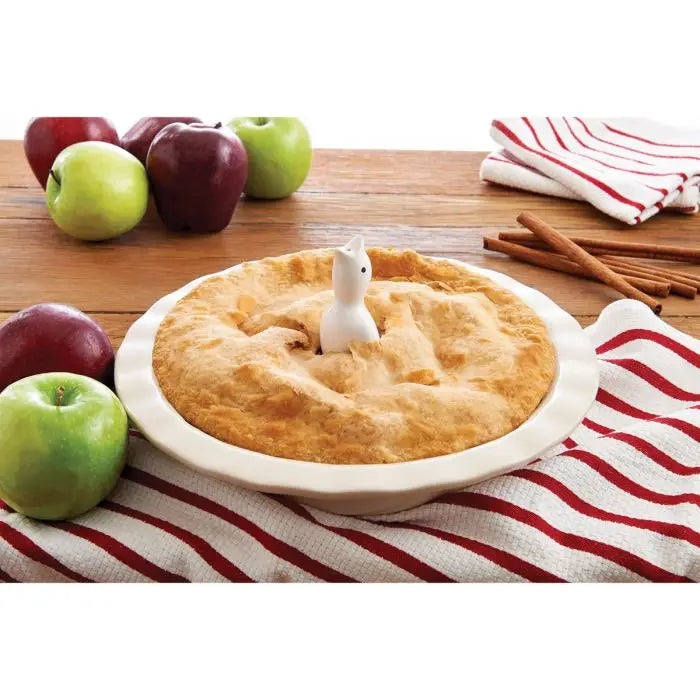 Easy As Pie Ceramic Pie Plate 9.5"