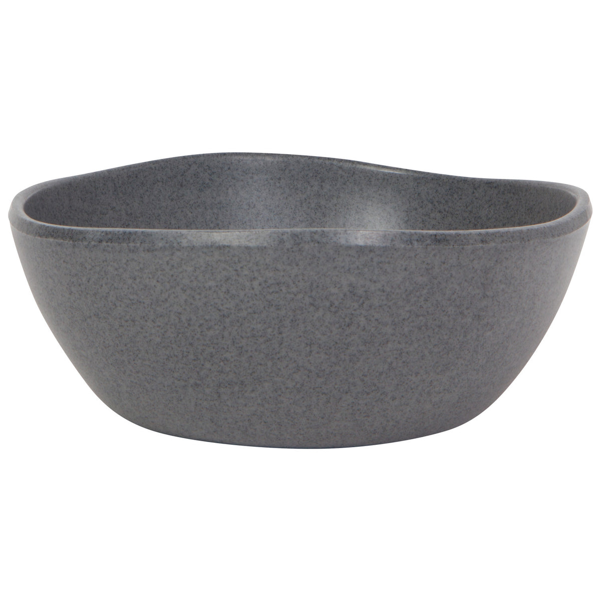 Graphite Fresco Melamine Cereal Bowl