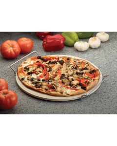 13" Pizza Stone with Lifter Holder