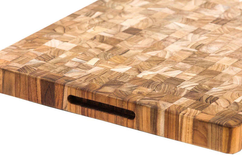 End Grain 20x15 Butcher Block Board w/Hand Grips