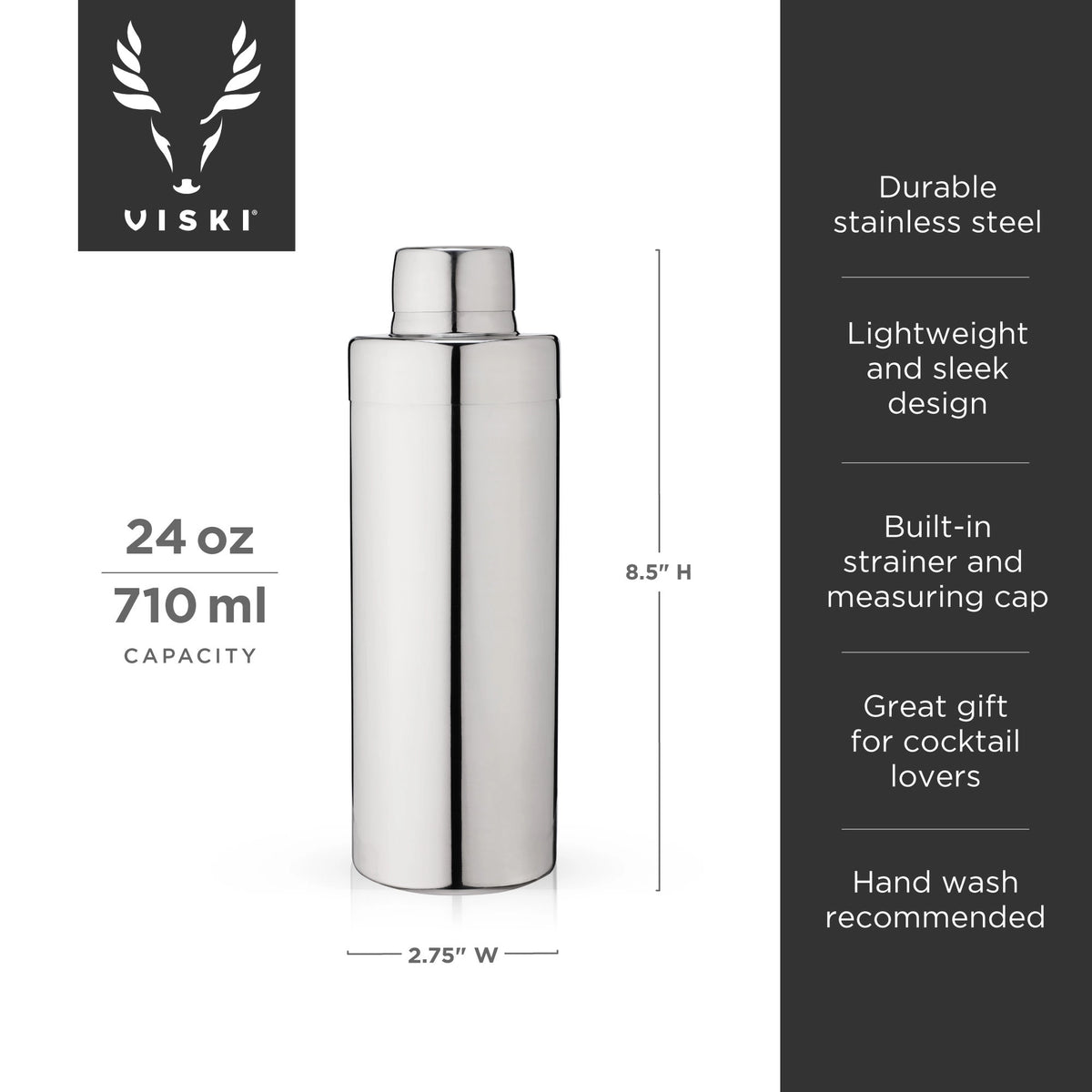 S/S Element Cocktail Shaker