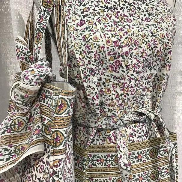 Apron Cornwall Plum Green
