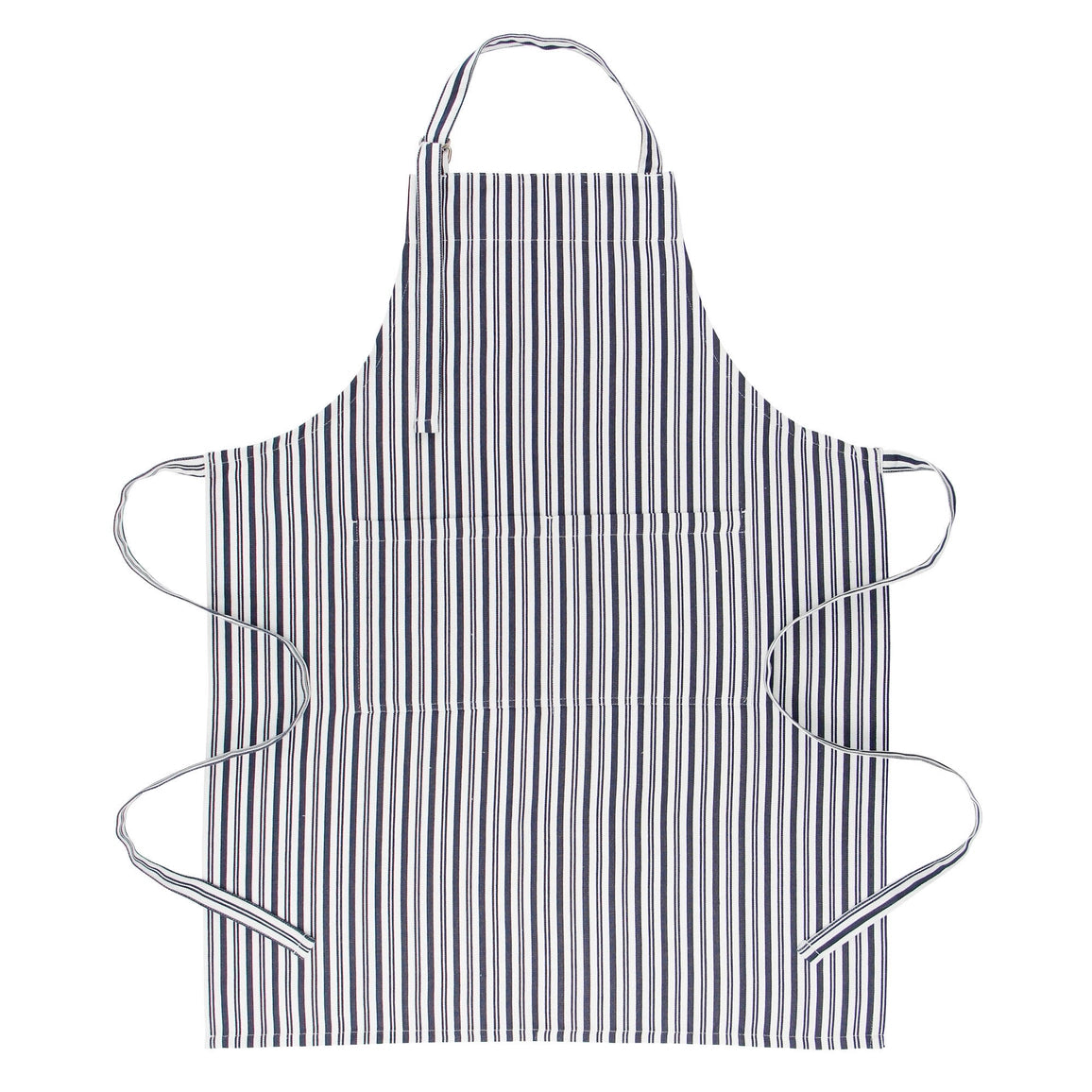 Blue Stripe Mrs A Chef Apron