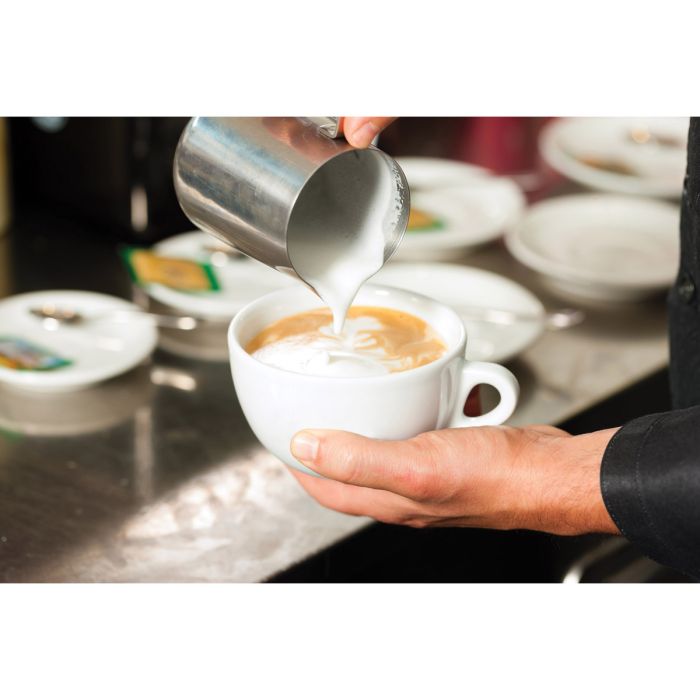 S/S Milk Frothing Pitcher 12oz, Fino