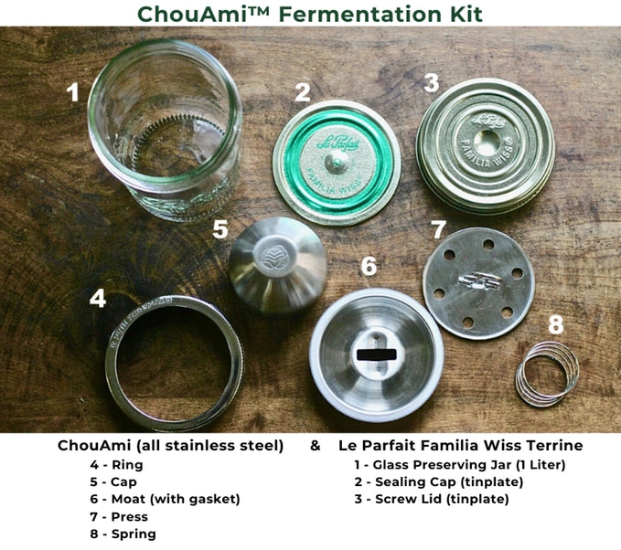 Fermentation Kit w/Jar (ChouAmi)