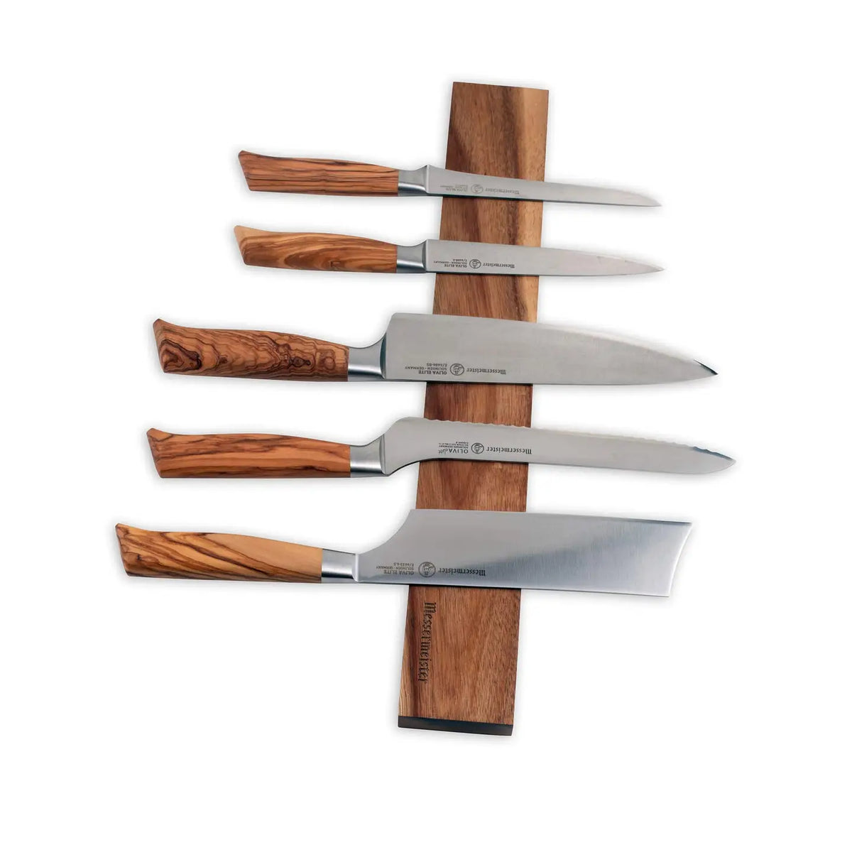 17.75" Acacia Magnetic Wall Knife Bar