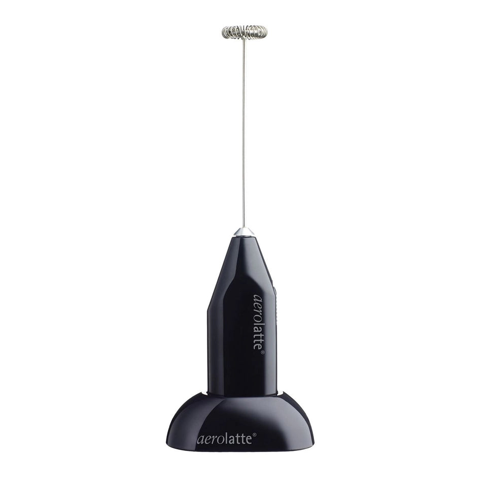 Black Aerolatte Milk Frother W/ Stand
