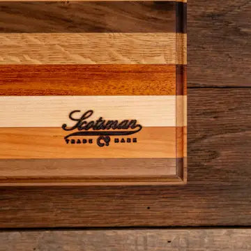 12.75x15.75 Medium Striped Classic Butcher Block