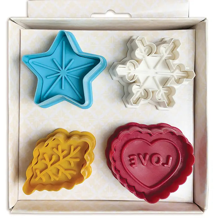 Pie Crust Cutters Occasions, Set of 4