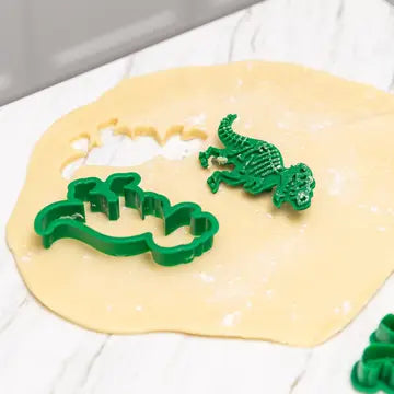 Fossil Fun 6pc Cookie Cutter Stamp Set