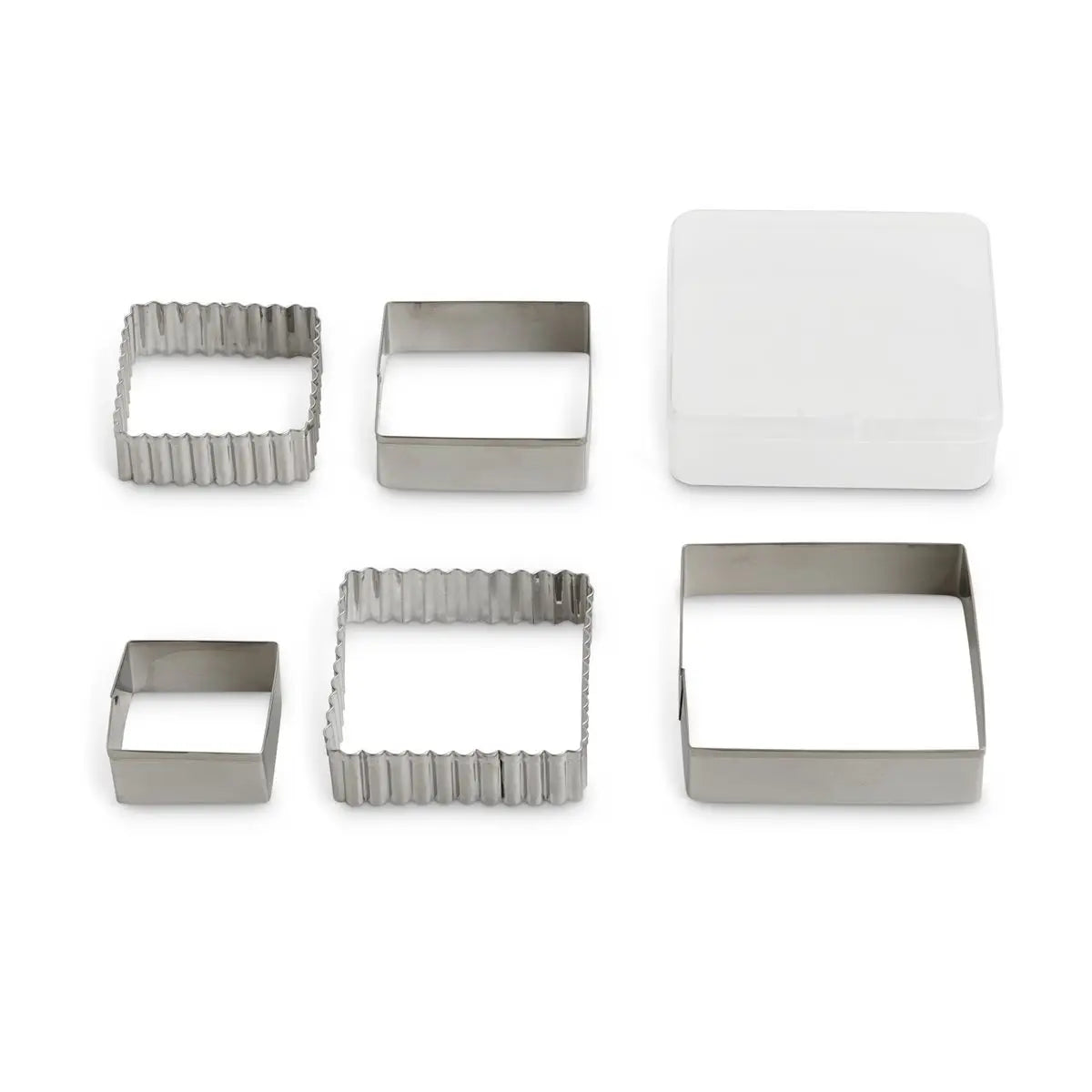 Square Cookie Cutters S/5