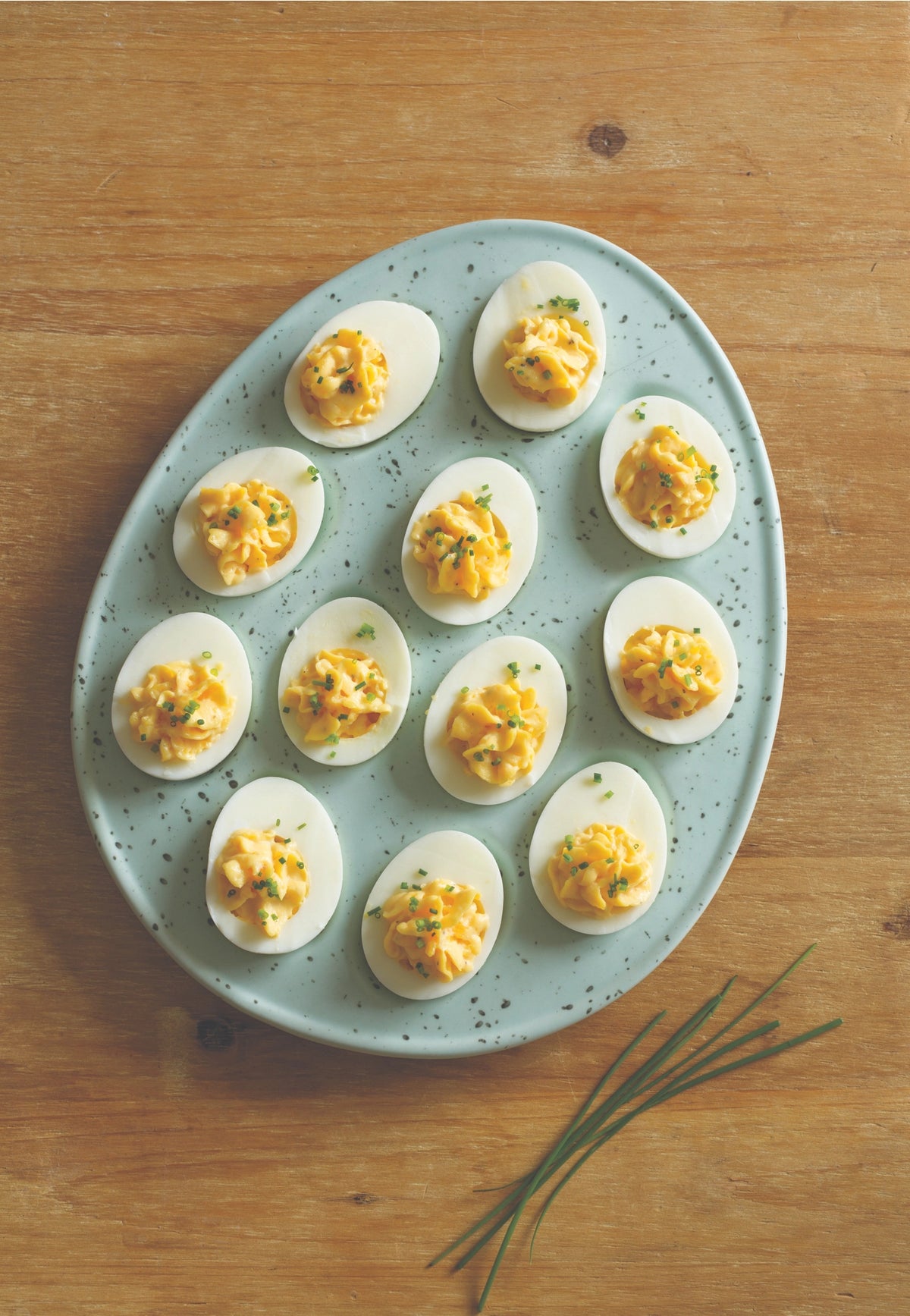 Deviled Egg Tray, Robin's Egg Blue