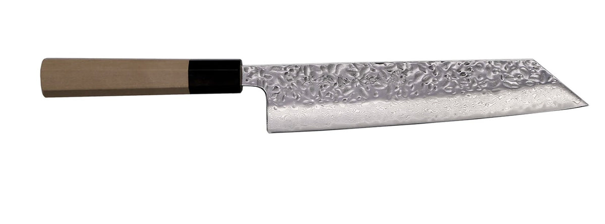 67-Layer Mirror Damascus Tsuchime 8.25" Gyuto Kiritsuke
