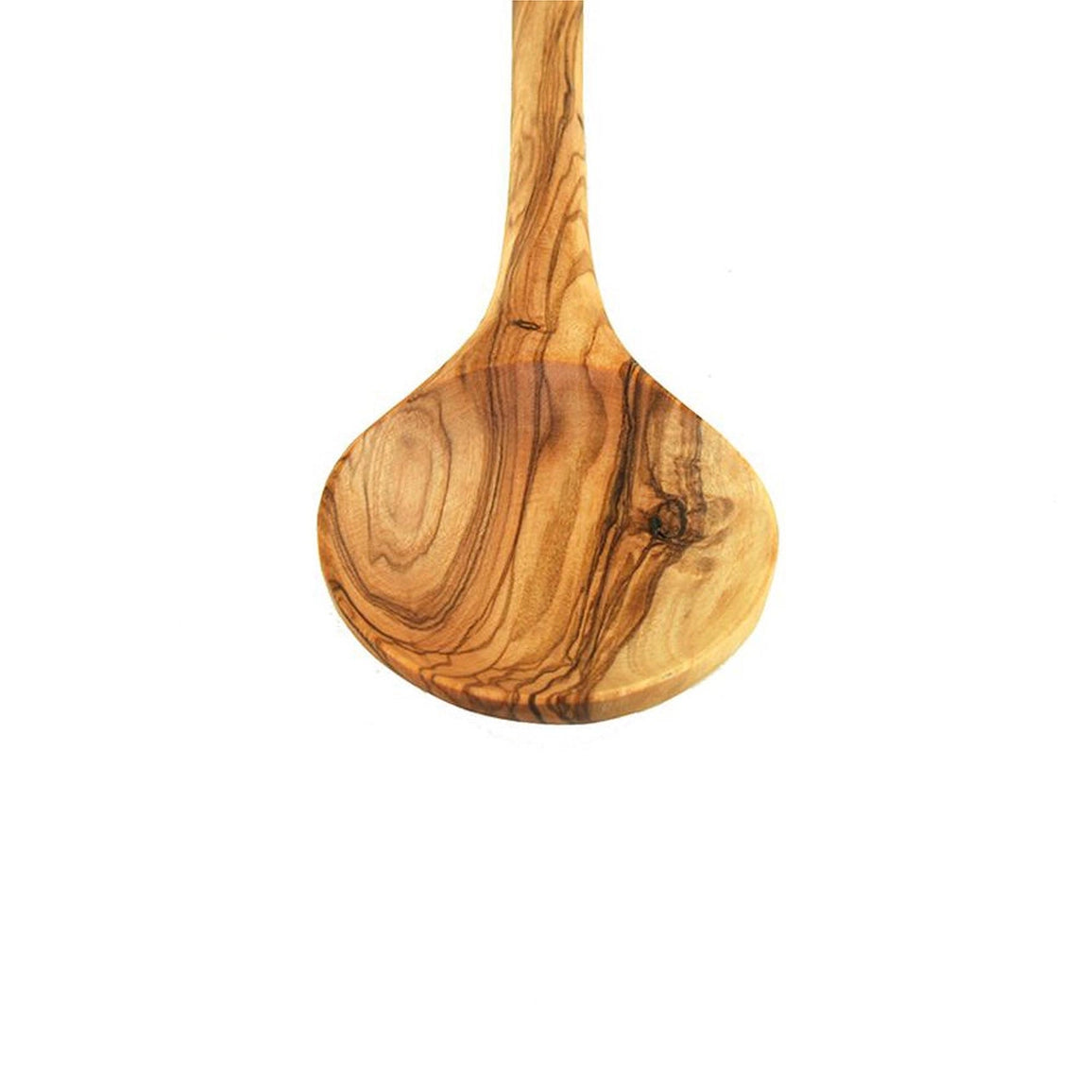Olive Wood 11.8" Round Cooking Spoon